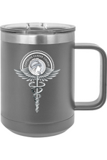 US Army Medical CoE 15oz Insulated Coffee Mug with Slider Lid