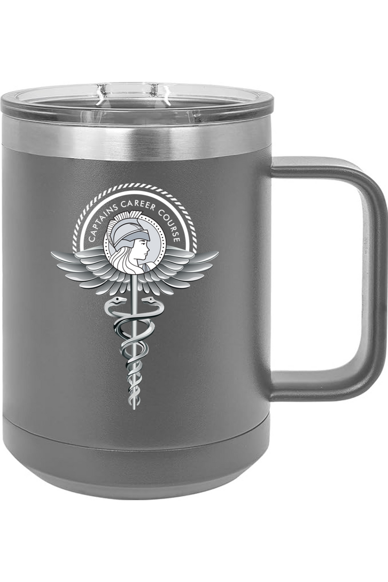 US Army Medical CoE 15oz Insulated Coffee Mug with Slider Lid