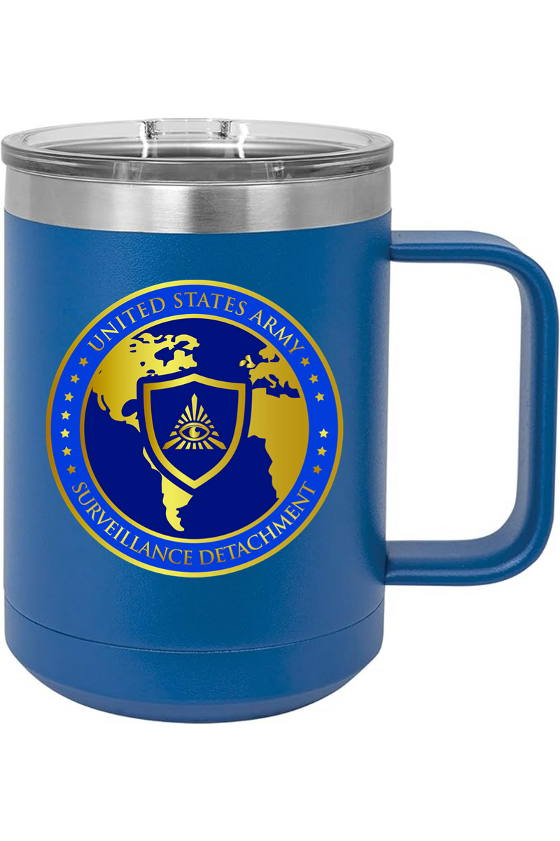 ASD 15oz Insulated Coffee Mug with Slider Lid
