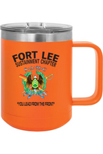 Fort Lee SAMC 15oz Insulated Coffee Mug with Slider Lid