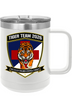 2nd Med BDE Tiger Team 15oz Insulated Coffee Mug with Slider Lid