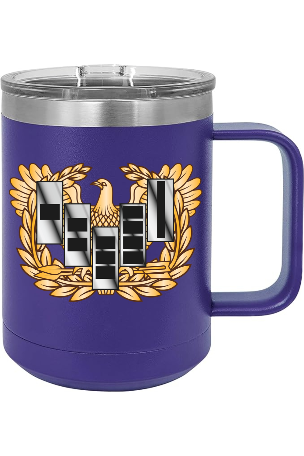 Warrant Officer 15oz Insulated Coffee Mug with Slider Lid