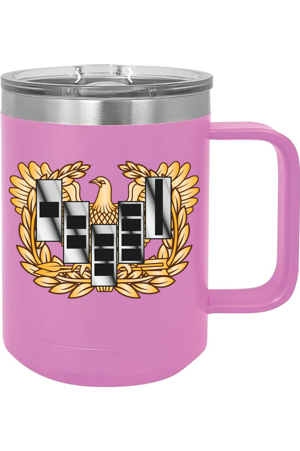 Warrant Officer 15oz Insulated Coffee Mug with Slider Lid