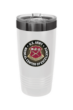 US Army Medical CoE 20 oz. ION-Plated Ringneck Insulated Tumbler with Slider Lid