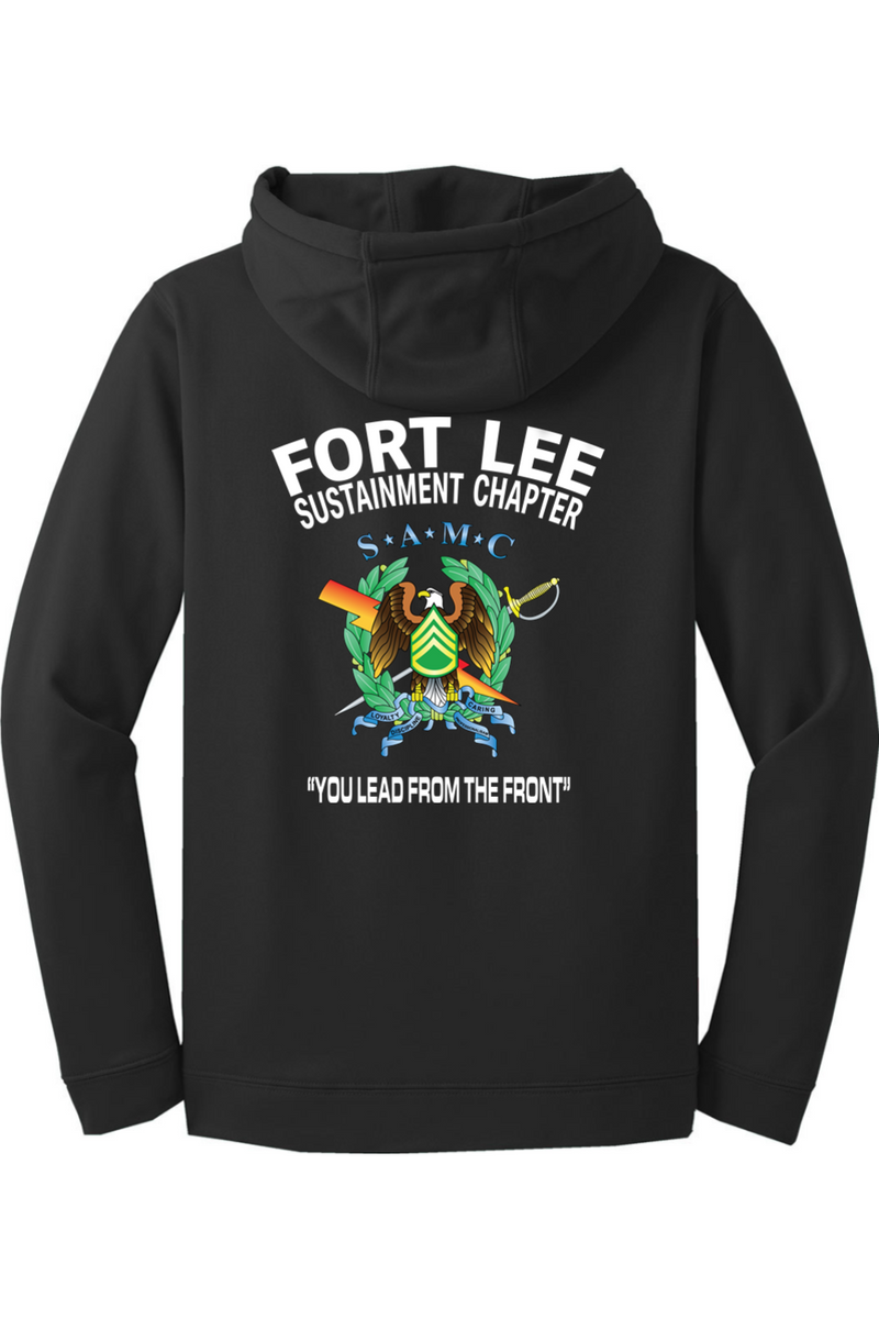 Fort Lee SAMC Fleece Hooded Pullover