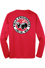 LCLS HIMARS Black Left Chest Design Long Sleeve Competitor Tee