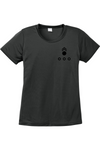LCLS HIMARS Black Left Chest Design Ladies Competitor Tee