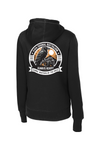 114th Signal Battalion Ladies Pullover Hooded Sweatshirt front & back design