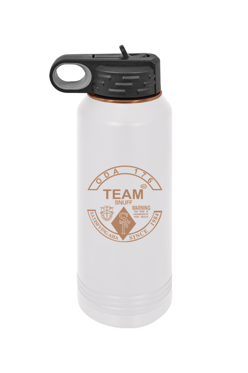 ODA 176 Team Snuff 32 oz. ION-Plated Water Bottle