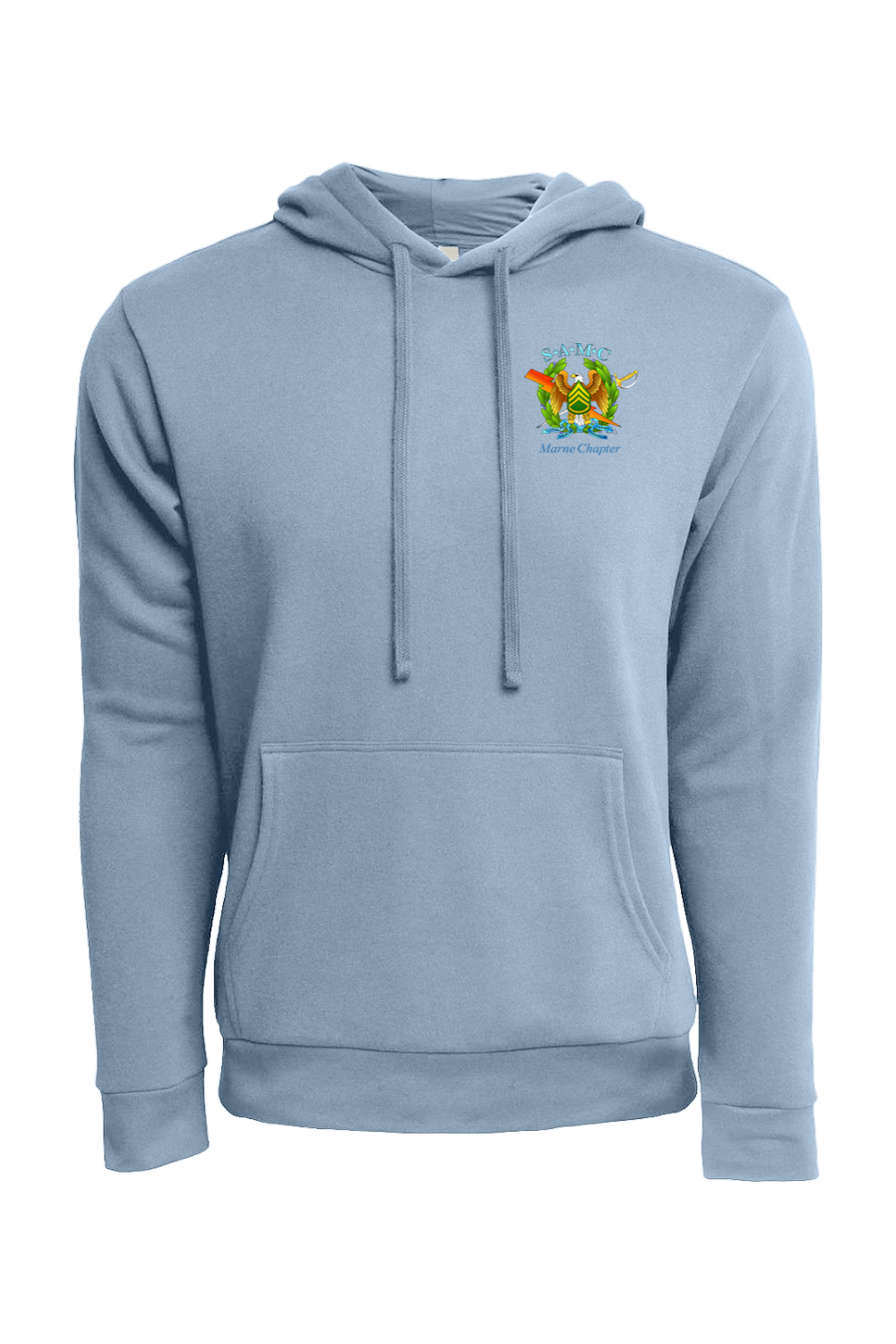 SAMC Marne Chapter Next Level Apparel Sueded French Terry Pullover Sweatshirt
