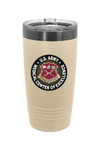 US Army Medical CoE 20 oz. ION-Plated Ringneck Insulated Tumbler with Slider Lid