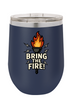 HHC 1163d SB 12oz Insulated Wine Tumbler