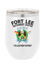 Fort Lee SAMC 12oz Insulated Wine Tumbler