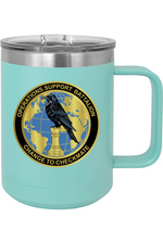 OSB 15oz Insulated Coffee Mug with Slider Lid