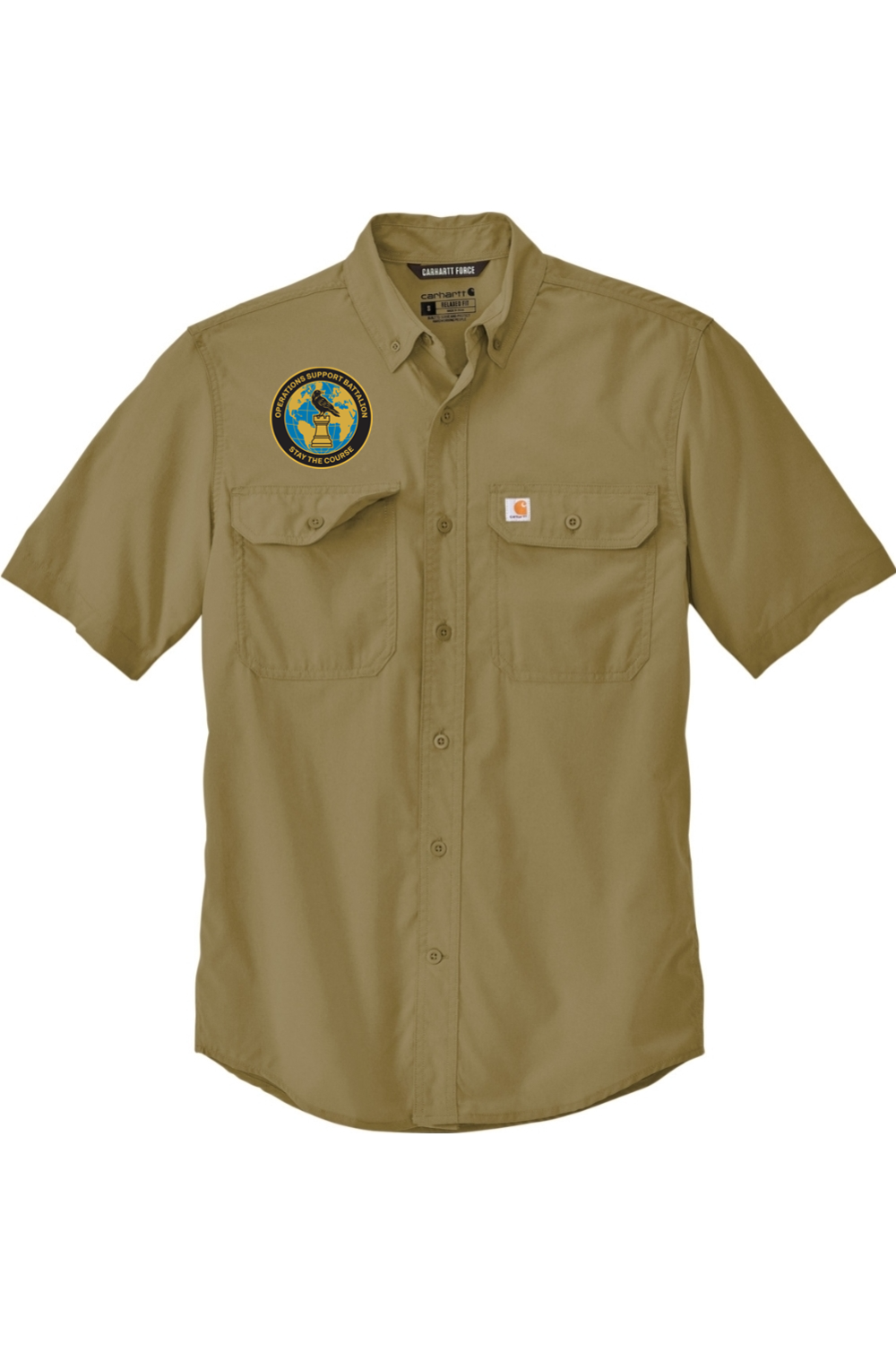 OSB Carhartt Force Solid Short Sleeve Shirt