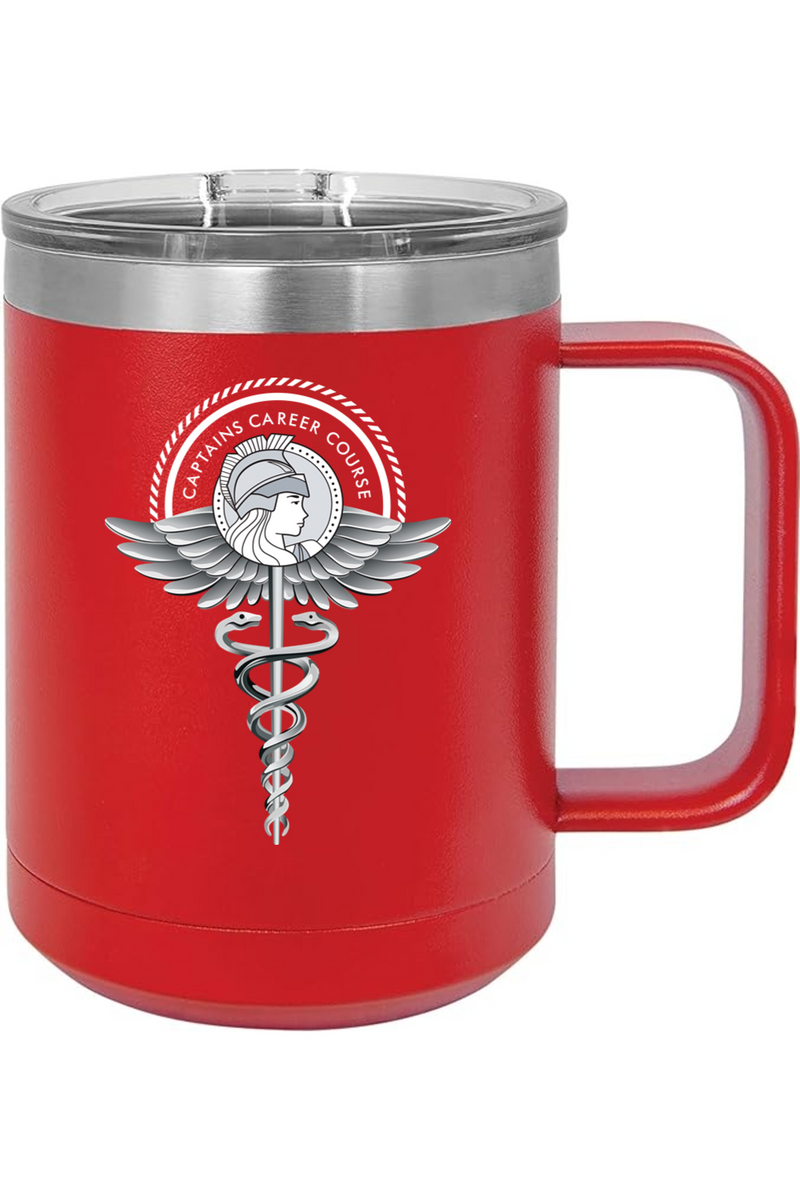 US Army Medical CoE 15oz Insulated Coffee Mug with Slider Lid
