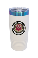 US Army Medical CoE 20 oz. ION-Plated Ringneck Insulated Tumbler with Slider Lid