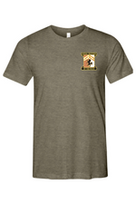 114th Signal Battalion Triblend Short Sleeve Tee just front design