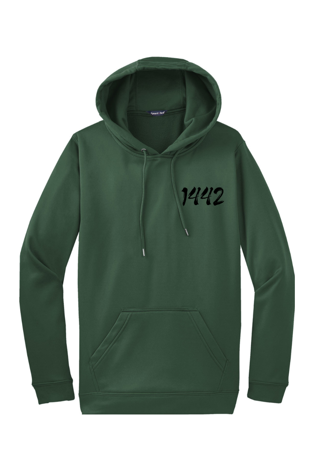 1st SFG Team 1442 Fleece Hooded Pullover with Black Design