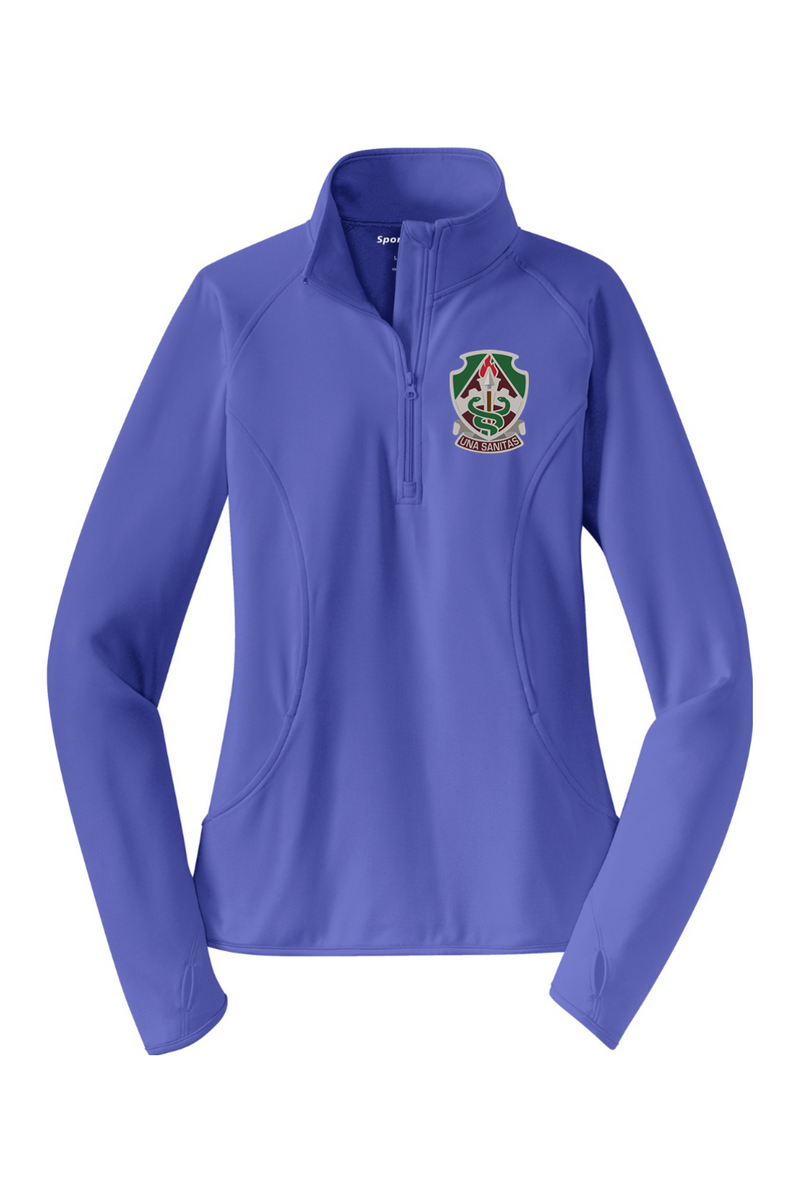 HHC DCPH-A Ladies Stretch 1/2-Zip Pullover