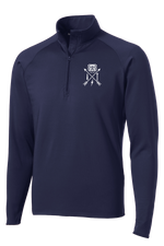 542D SMC 1/2 Zip Raglan Performance Pullover