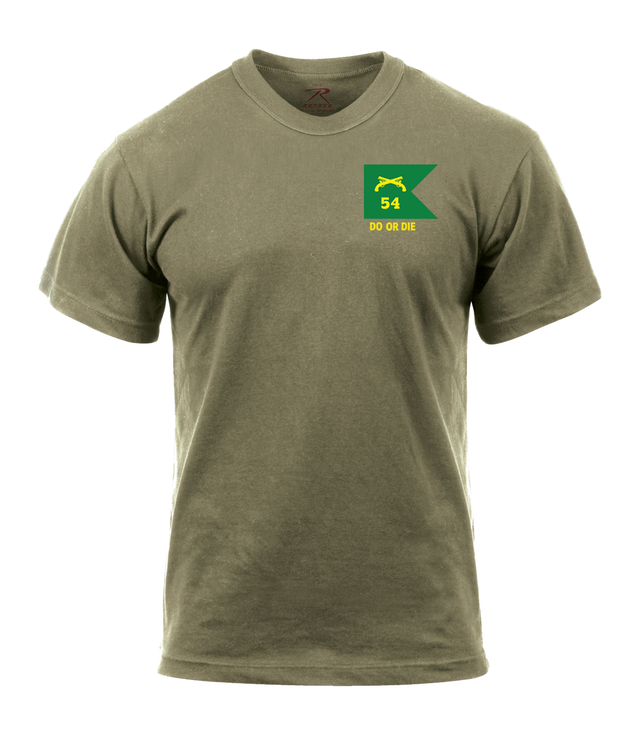 54th Military Police AR 670-1 Coyote Brown T-Shirt