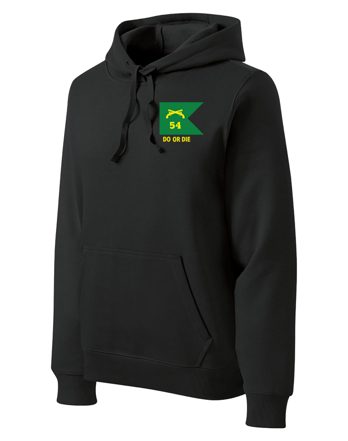 54th Military Police Poly/Cotton Blend Hoodie
