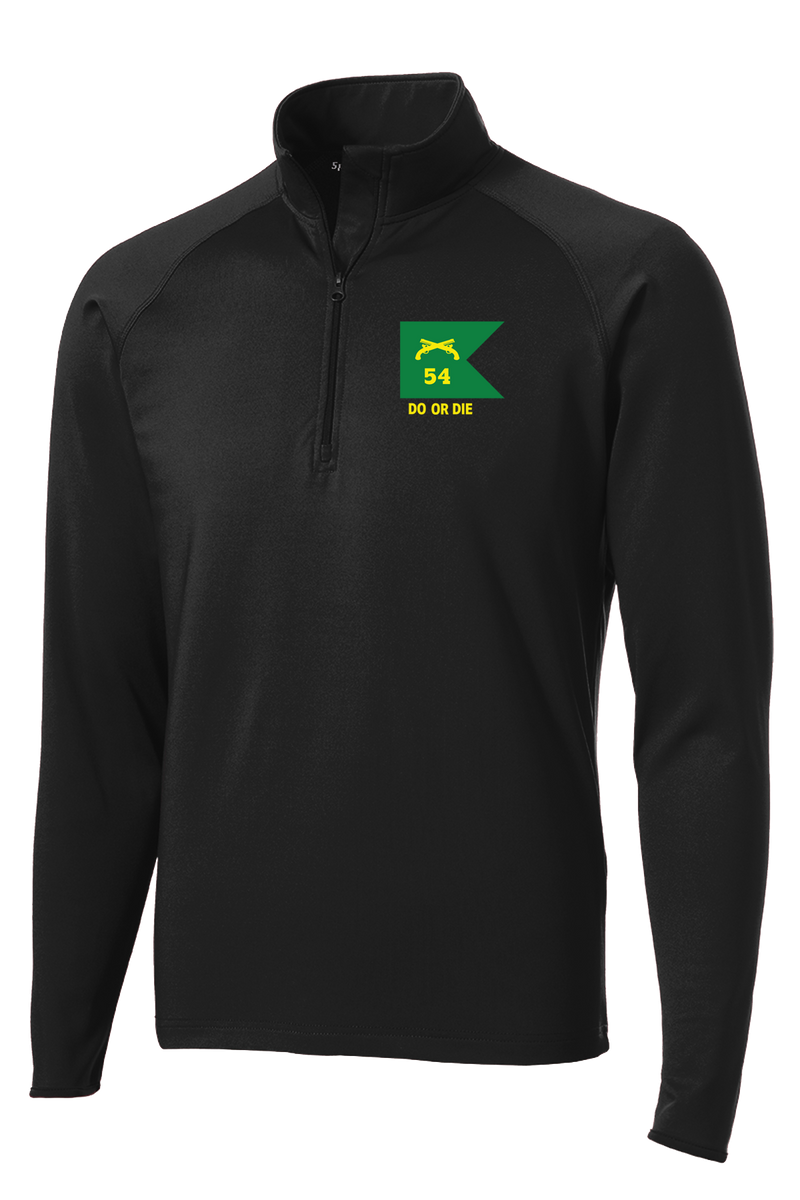 54th Military Police 1/2 Zip Raglan Performance Pullover