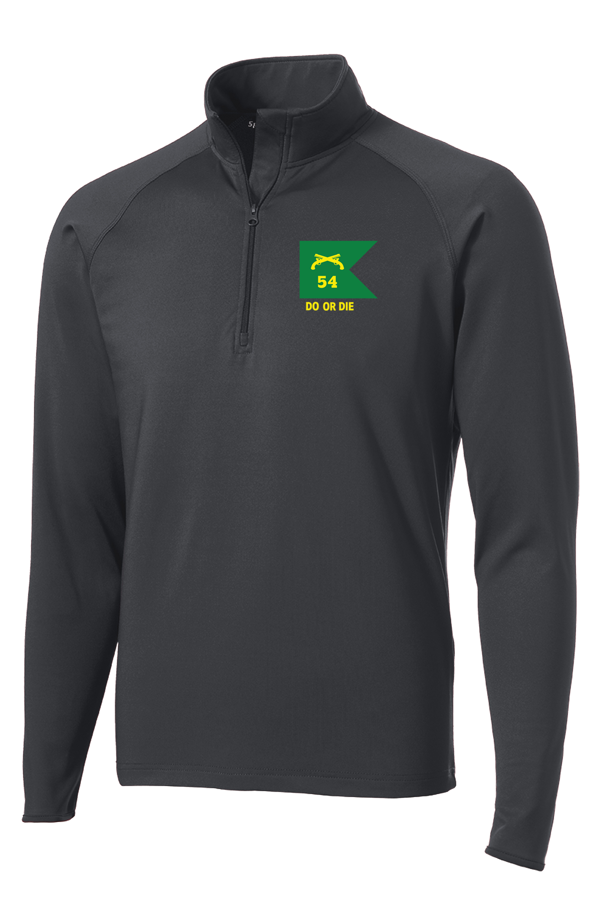 54th Military Police 1/2 Zip Raglan Performance Pullover