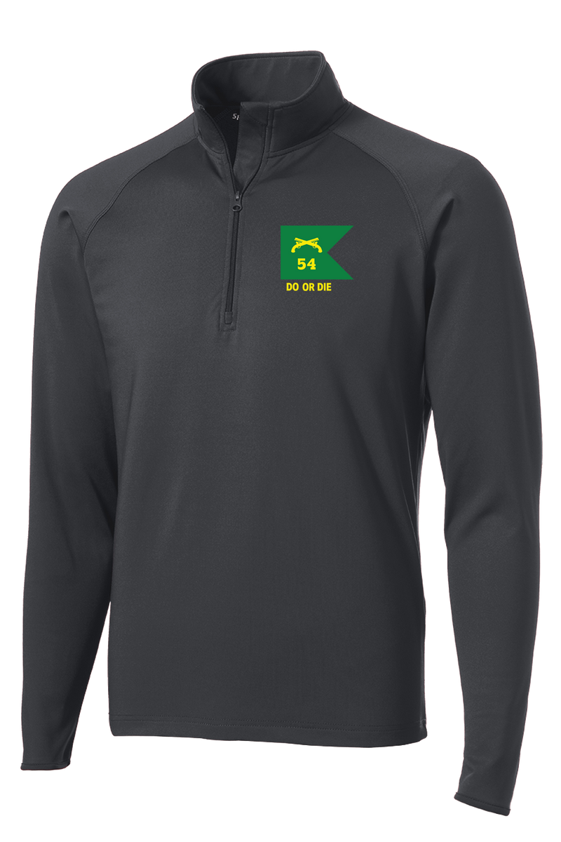 54th Military Police 1/2 Zip Raglan Performance Pullover