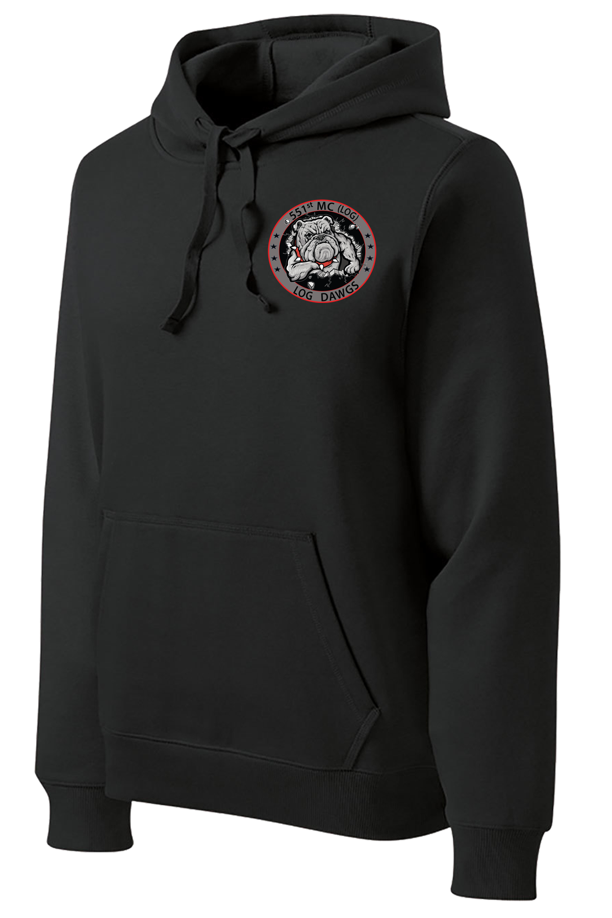 551st Medical Logistics Company Poly/Cotton Blend Hoodie