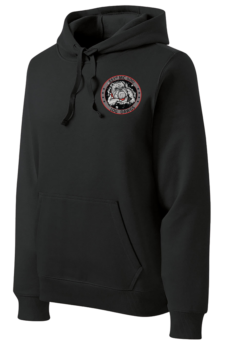 551st Medical Logistics Company Poly/Cotton Blend Hoodie