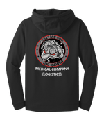 551st Medical Logistics Company Fleece Hooded Pullover