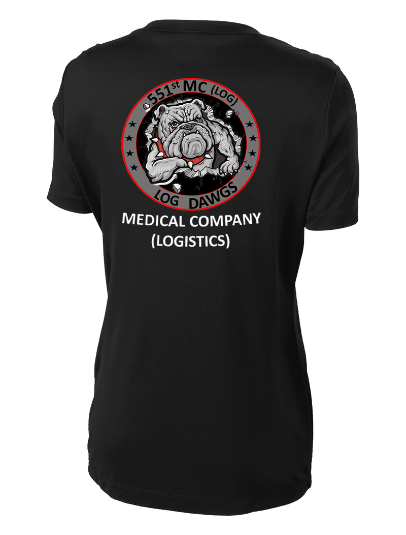 551st Medical Logistics Company Ladies Competitor Tee