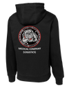 551st Medical Logistics Company Poly/Cotton Blend Hoodie