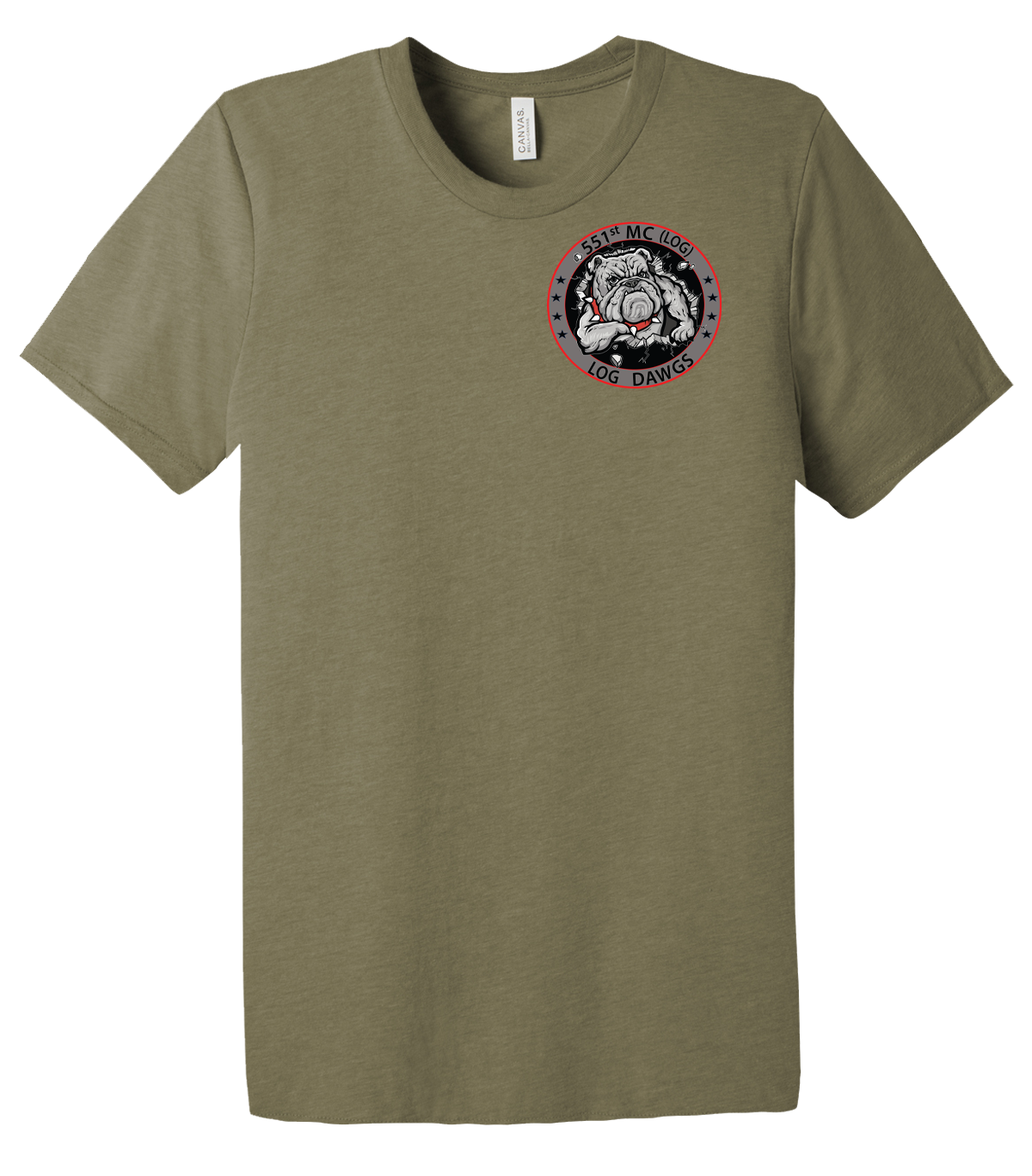 551st Medical Logistics Company Unisex Triblend Short Sleeve Tee