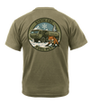 574th CSC Fuel Platoon “Arctic Foxes” AR 670-1 Coyote Brown T-Shirt