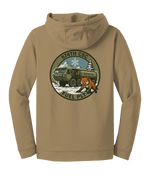 574th CSC Fuel Platoon “Arctic Foxes” Fleece Hooded Pullover