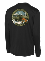 574th CSC Fuel Platoon “Arctic Foxes” Long Sleeve Competitor Tee