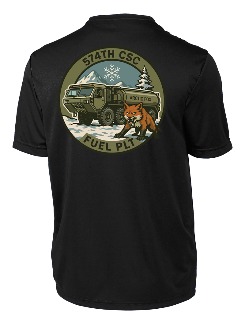 574th CSC Fuel Platoon “Arctic Foxes” Competitor Tee
