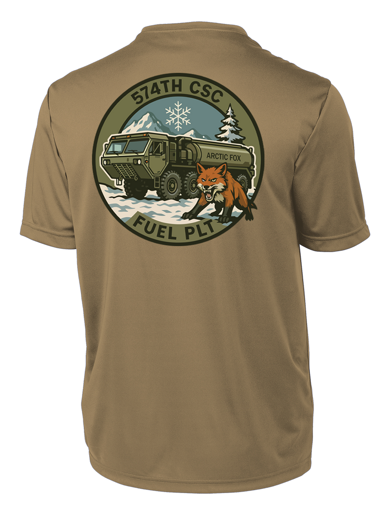574th CSC Fuel Platoon “Arctic Foxes” Competitor Tee