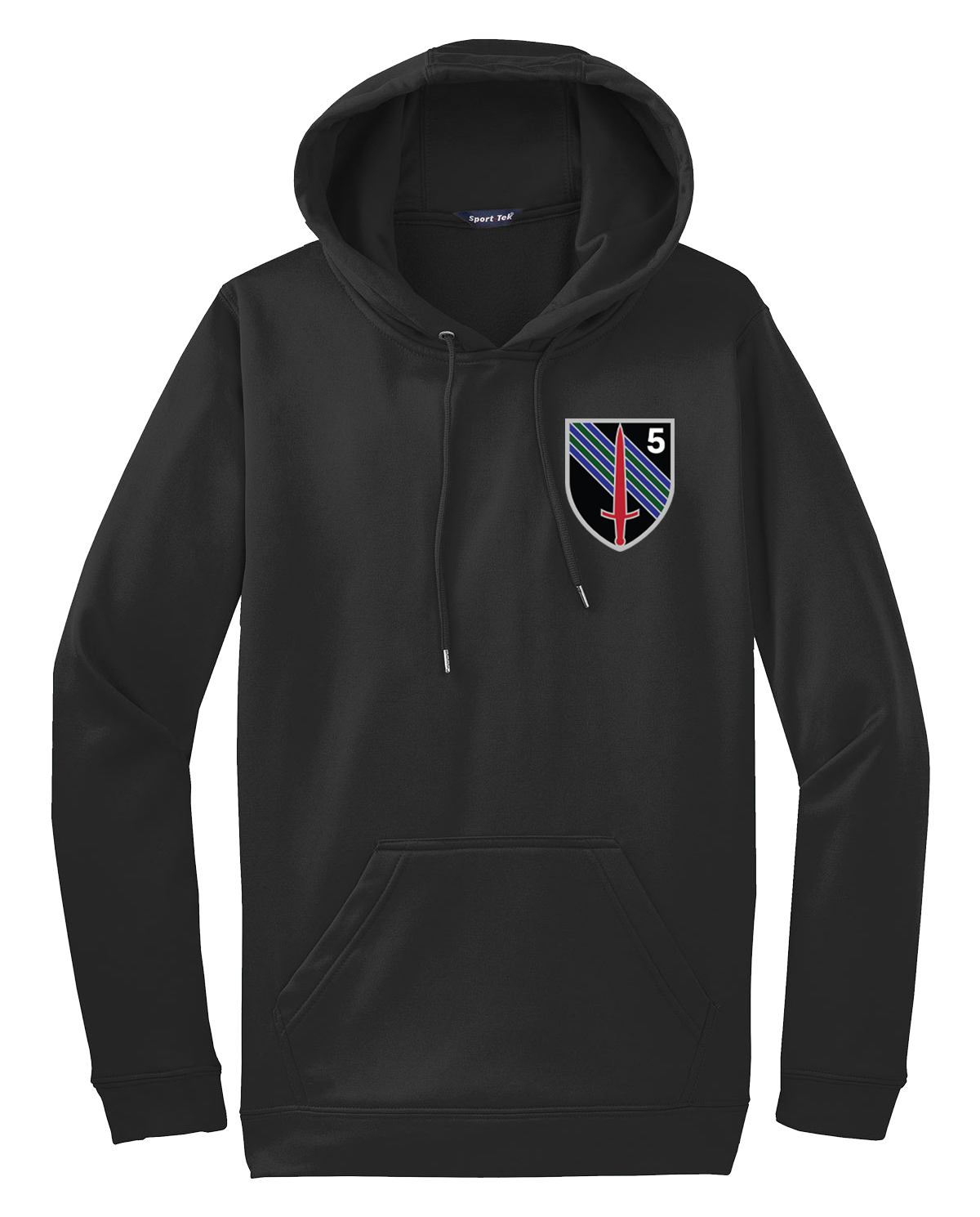 5th BN 5th SFAB Fleece Hooded Pullover