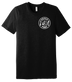62D Aerial Port Squadron Unisex Triblend Short Sleeve Tee Bulldog Flag Design