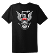62D Aerial Port Squadron Unisex Triblend Short Sleeve Tee Eagle Back Design