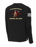 657th FSC Fleece Pullover Crew with Right Sleeve Flag