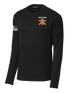 657th FSC Fleece Pullover Crew with Right Sleeve Flag