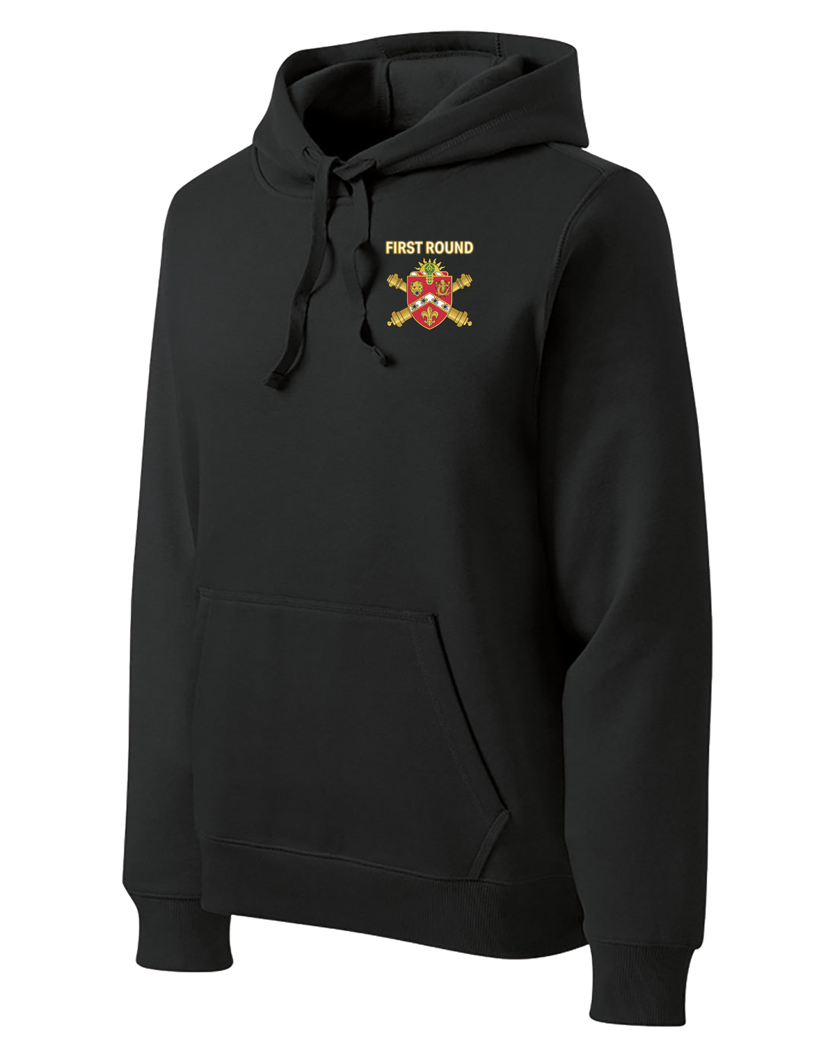 657th FSC Poly/Cotton Blend Hoodie with Right Sleeve Flag