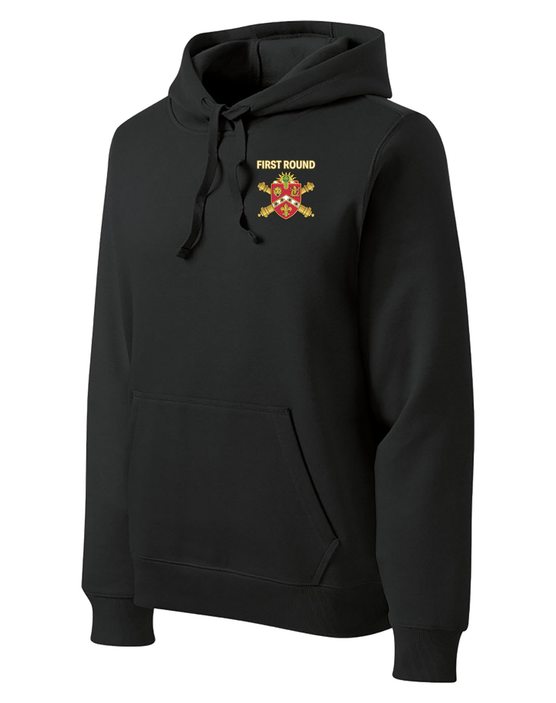 657th FSC Poly/Cotton Blend Hoodie with Right Sleeve Flag