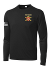 657th FSC Long Sleeve Competitor Tee with Right Sleeve Flag