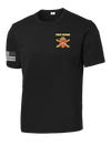 657th FSC Competitor Tee with Right Sleeve Flag